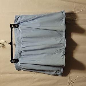 Crown & Ivy Light Blue Swimskirt 1X